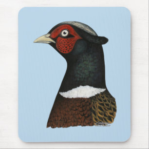 Mousepad Cabeça de Faisão de Ringneck