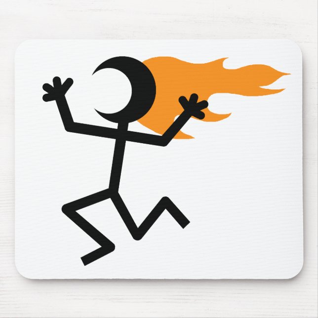 Mousepad Cabeça de Flaming (Frente)