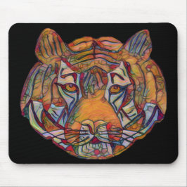 Mousepad Cabeça de Mousemat de Tiger