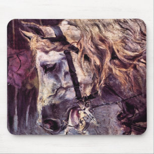 Mousepad Cabeça de um Cavalo por Giovanni Boldini, Arte Ant