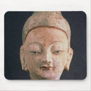 Mousepad Cabeça de uma estátua de Buddha, de Bezeklik