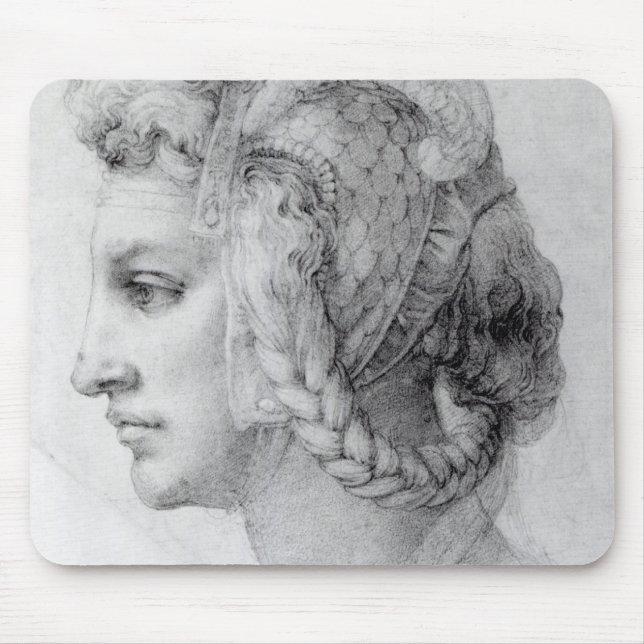 Mousepad Cabeça ideal de uma mulher, c.1525-28 (Frente)