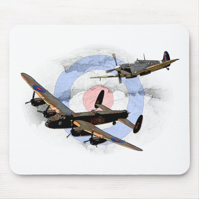 Mousepad Cabeça-quente e Lancaster (Frente)