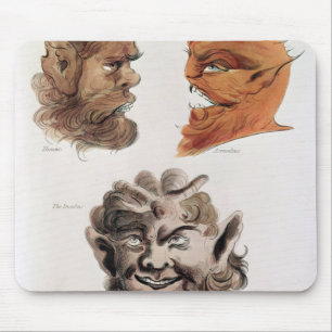 Mousepad Cabeças de demónios maus