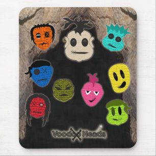 Mousepad Cabeças Voodoo ~ Caverna