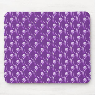 Mousepad Cabeçote de espiral de Rico roxo claro
