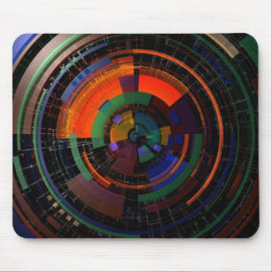 Mousepad Cabeçote de rodas coloridas