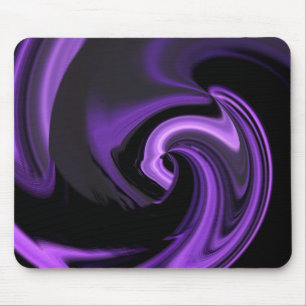 Mousepad Cabelo Abstrato de Coração Ametist