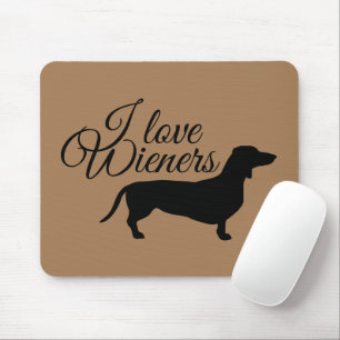 Mousepad Cabelo Curto Dachshund - Silhouette 1