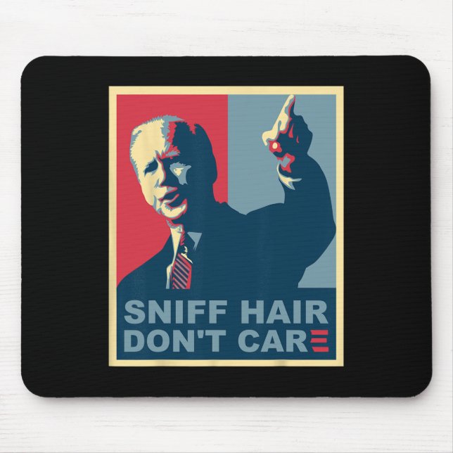 Mousepad Cabelo farejador Don#39;não se importa com o meme  (Frente)
