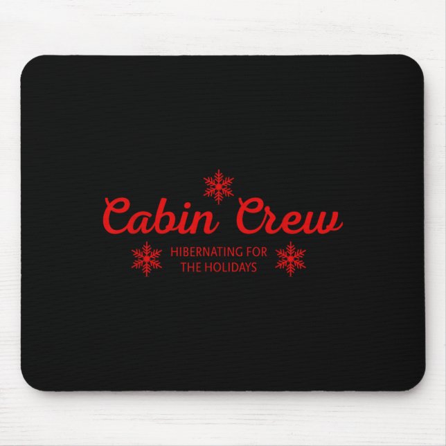 Mousepad Cabin Crew Christmas Pjs Family Christmas Pajamas  (Frente)