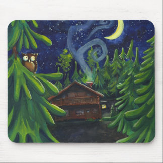 Mousepad cabine nas madeiras