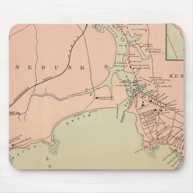 Mousepad Cabo Arundel, Kennebunkport, Maine (Frente)