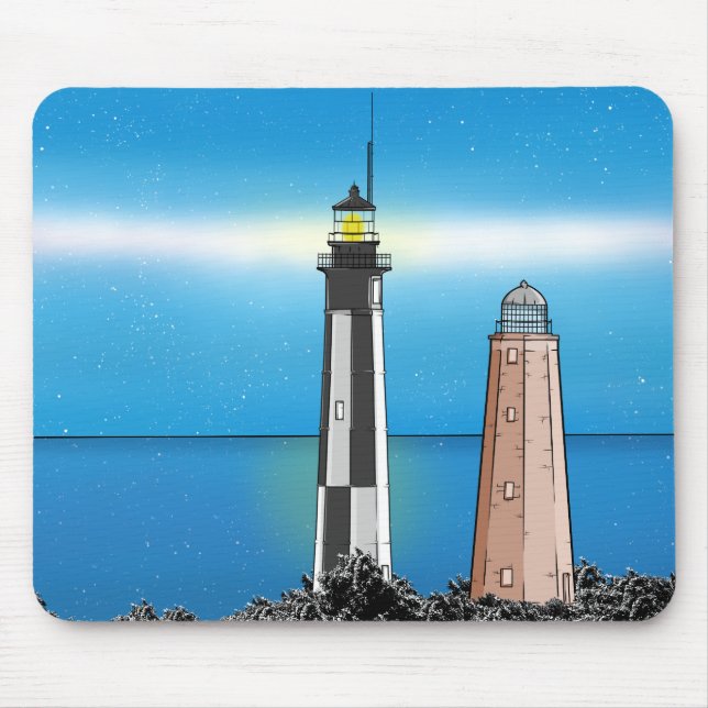 Mousepad Cabo Henry Lighthouse Virginia (Frente)