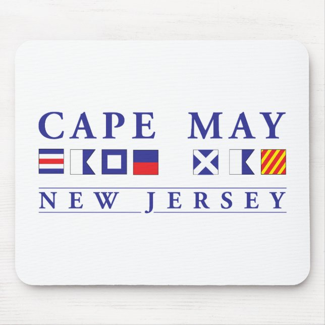 Mousepad Cabo May New Jersey (Frente)