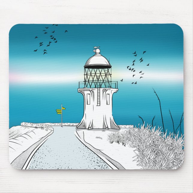Mousepad Cabo Reinga Farol NZ (Frente)