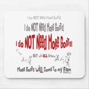 Mousepad Cabra de Cabra Bonita e Engraçada