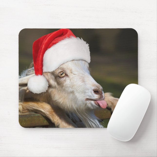 Mousepad Cabra de Natal (Com mouse)