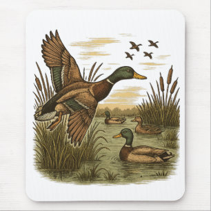 Mousepad Caça ao Pato-Marrecão-Retro