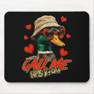 Mousepad Caça ao Pato-real no Dia dos Namorados Camuflagem