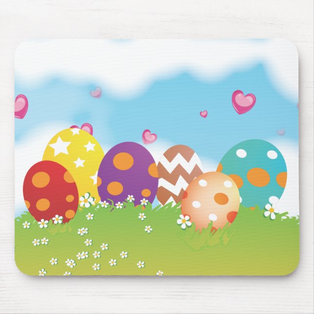 Mousepad Caça aos Ovos de Páscoa (Frente)