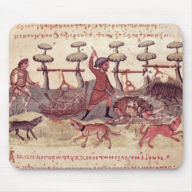 Mousepad Caça com redes (Frente)