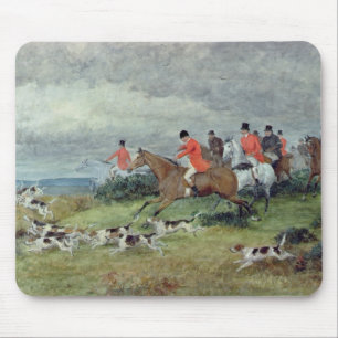 Mousepad Caça de Fox em Surrey, século XIX