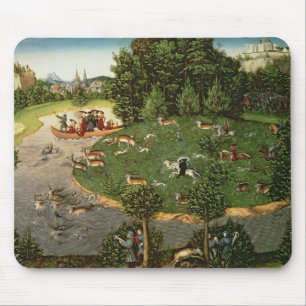 Mousepad Caça do veado do eleitor Friedrich III o "sábios