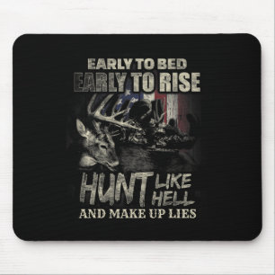 Mousepad Caça Engraçada A Caçadores De Veados E Caça Lo