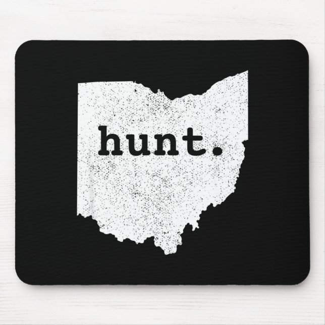 Mousepad Caça Ohio Arco Caça de Veados Presente para H (Frente)