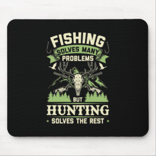 Mousepad Caça Resolve Muitos Problemas Na Minha Vida