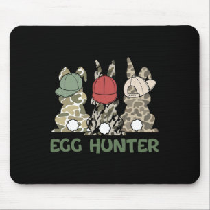 Mousepad Caçador de Ovos Coelho Dia de Caça de Páscoa Crian