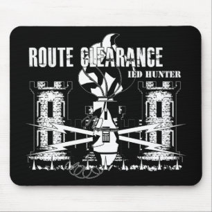 Mousepad CAÇADOR do afastamento IED da rota