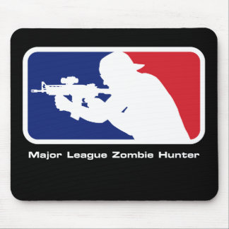 Mousepad Caçador do zombi da liga principal - atirador -
