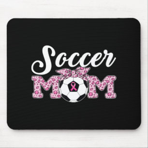Mousepad Caçadora Mãe Cancer Mama Sensibilização Friso Rosa