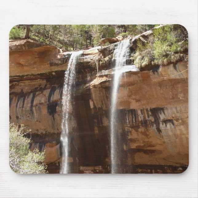 Mousepad Cachoeira do Emerald Pool IV do Parque Nacional de (Frente)