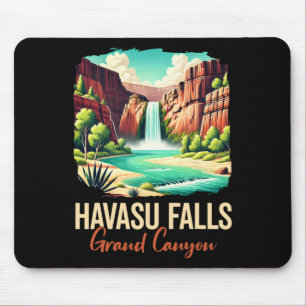 Mousepad Cachoeira Havasu Grand Canyon Caminhada Escalada H
