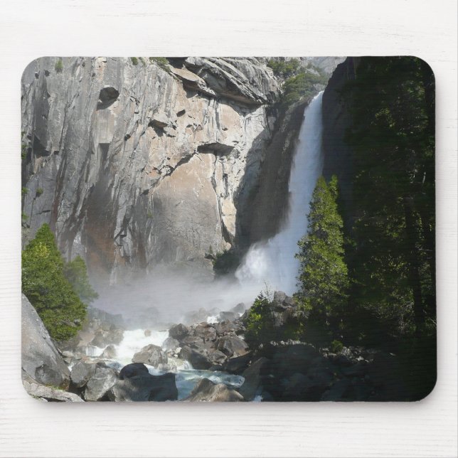 Mousepad Cachoeira Inferior de Yosemite na Trilha da Cachoe (Frente)