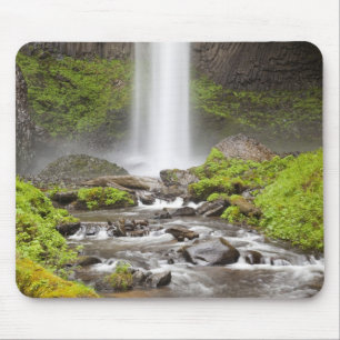 Mousepad Cachoeira Latourell, Desfiladeiro do Rio Columbia,