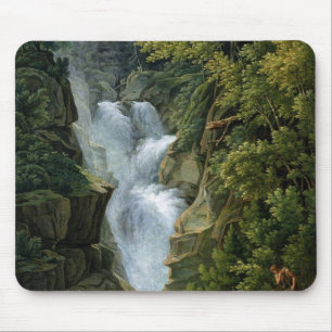 Mousepad Cachoeira nas montanhas de Berna, 1796