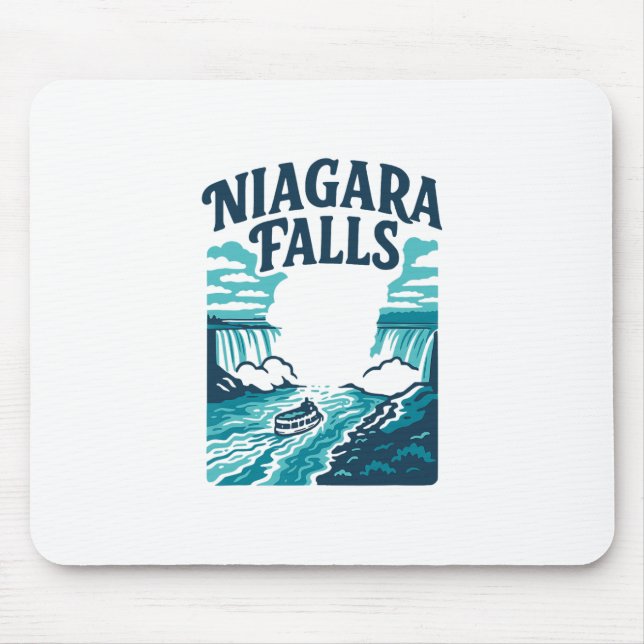 Mousepad Cachoeira Niagara Falls O Salto Presente Va (Frente)