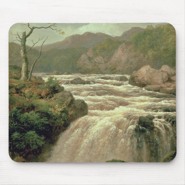 Mousepad Cachoeira no rio Neath, Gales do Sul (Frente)