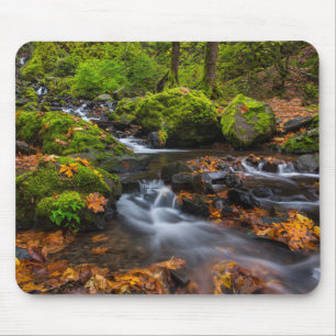 Mousepad Cachoeira Starvation Creek Columbia Gorge, Orego