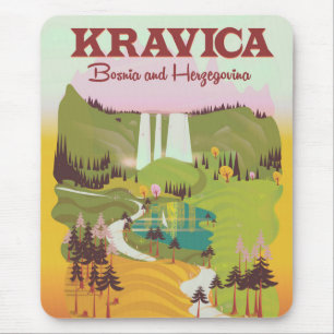Mousepad Cachoeiras Bósnia e Herzegovina de Kravica