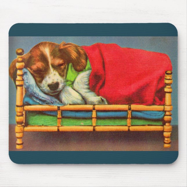 Mousepad cachorrinho adormecido (Frente)