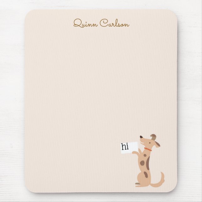 Mousepad Cachorro (Frente)
