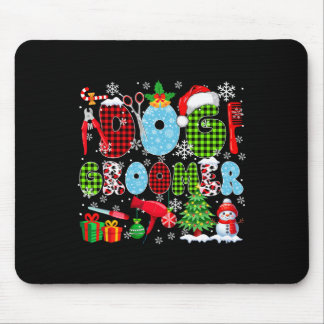Mousepad Cachorro Árvore de Natal Papais noeis Leopardo Sno