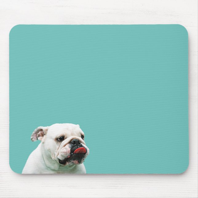 Mousepad Cachorro-branco (Frente)