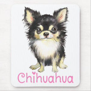 Mousepad Cachorro Cachorro Cachorro Aquarela Longa Cabeça