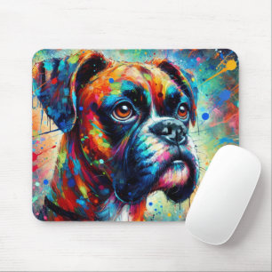 Mousepad Cachorro-Cachorro-Cachorro-Pop cor Azul-azul-clara